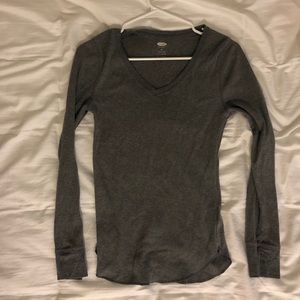 Thermal grey long sleeve